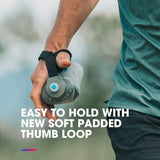 HydraPak SkyFlask Speed - Collapsible Handheld Running Water Bottle (350ml, 500ml, 500ml Insulated) - Adjustable Strap, Lightweight, Spill-Proof Cap