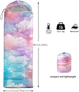 BSNTHO Camping Sleeping Bags,3 Season Warm & Cool Weather,Lightweight,Waterproof Sleeping Bags for Adults & Kids,Traveling,and Outdoors,Camping Gear Equipment