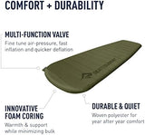 Sea to Summit Camp Plus Self-Inflating Foam Sleeping Mat for Camping, Tapered - Large (78 x 25 x 3 inches)