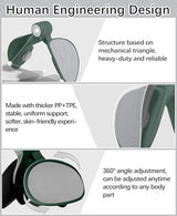 Thigh Master Hip Trainer Kegel Exerciser, Pelvic Floor Trainer, Kegel Trainer for Postpartum Rehabilitation, Trimmer Inner Thigh, Thigh Toner Workout