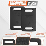 Yes4All Cast Iron Ruck Weight, Weighted Plate for Rucking, Swings, Squat, Strength Training - Multiple Weights: 10LB to 45LB