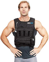 RUNmax 20LBS - 150LBS Adjustable Weighted Vest Wtih Shoulder Pads Option for Men and Women