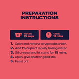 BIGHORN Mountain Food Spicy Mexican Birria and Rice - freeze dried meals for backpacking food - dehydrated camping food for backpacking meal - just add water - great taste - 2 servings