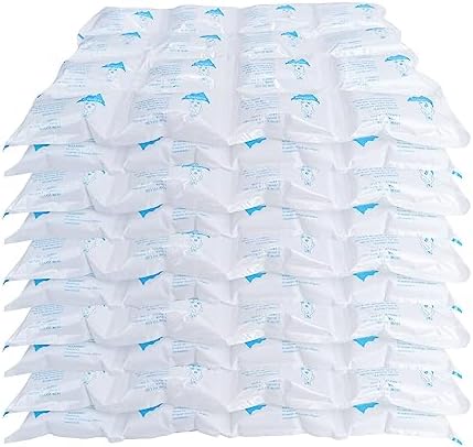 Dry Ice Packs for Shipping Frozen Food, Reusable Cold Ice Sheets for Coolers, Lunch Bag, Flexible Long-Lasting Ice Blanket Sheets for Shipping