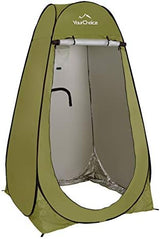 Your Choice Pop Up Privacy Shower Tent - Portable Changing Tent for Camping, Beach & Hiking - 6.2FT Lightweight with Carry Bag, Quick Setup & Full Coverage