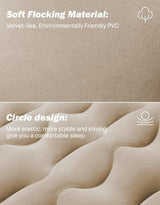 JOYTUTUS SUV Air Mattress Camping Bed,3.0 Thickened Flocking Car Camping Inflatable Mattress,Anti-Leakage,with 2 Pillows & Electric Pump Universal Car Bed for SUV Trunk and Rear Seat