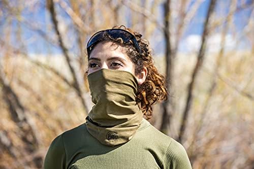 BUFF CoolNet UV Neck Gaiter, UPF 50 Sun Protection, Breathable, Versatile, Quick Dry Face Mask, Solid Colors, Adult Size