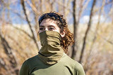 BUFF CoolNet UV Neck Gaiter, UPF 50 Sun Protection, Breathable, Versatile, Quick Dry Face Mask, Solid Colors, Adult Size