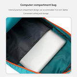 25L Hiking-Backpack Foldable-Sports Daypack -Camping Collapsible Bag Water Resistant Lightweight Travel Men Women (Lake Blue)