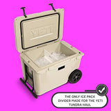 Ice Pack Divider for YETI Tundra Coolers - Multiple Sizes to Fit The YETI Haul, 35, 45, 65 - YETI Cooler Accessories - Freezable Cooler Divider - YETI Accessories