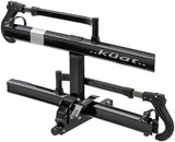 KUAT Sherpa 2.0 Durable Lightweight Aluminum Compact 2 Bike Transporting Hitch Rack with Cable Lock & Foldable Tire Cradles | Capacity - 40 Lbs per Tray