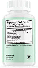 (2 Pack) Prodentim, Pro Dentim, Prodentim for Gums and Teeth, Prodentim Advanced Oral Probiotic Dental Health Support Supplement (120 Caspsules)