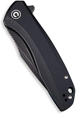 CIVIVI Folding Pocket Knife Baklash C801H (Double Black)