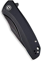 CIVIVI Folding Pocket Knife Baklash C801H (Double Black)