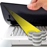 Powerful Magnetic Vent Covers (3-Pack) That Will Never Fall Off (Upgraded Design) - for Sealing Floor/Wall/Ceiling Registers of Width 5.25" to 6", Length 11.25" to 12" | Vent Not Included | White