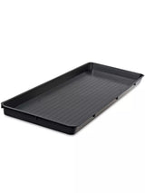 Gardeners Supply Company Large Plant Tray | Multi-use Durable Big Plastic Tray for Indoor & Outdoor Plants, Seed Starting Tray & Potted Succulents, Flowers | 46-1/2"L x 15-1/2"W x 2" Deep - Black