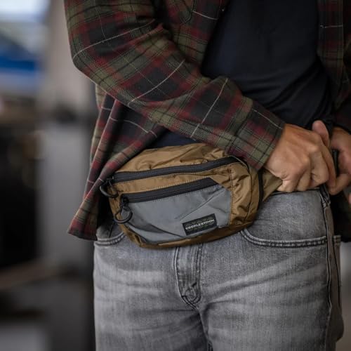 Eberlestock Bando Bag - Tactical Men's Fanny Pack w/Adjustable Waist Belt, Zippered Pockets, Compact Lightweight Belt Bag