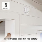 First Alert Smoke Alarm, 10-Year Sealed Battery Detector with Test & Silence Button, SMI110, 1-Pack