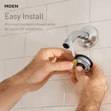 Moen 26100EP Engage 3.5-inch Six-Function Removable Handheld Showerhead with Eco-Performance and Magnetic Docking System, Chrome