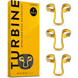 Rhinomed Turbine Nasal Dilator for Athletic Breathing - Large 3pk - Improves Airflow During Exercise - Nasal Dilators for Exercise - Internal Nasal Dilator - Lightweight