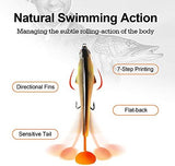 TRUSCEND Pre-Rigged Soft Fishing Lures, Well-Made Easy Catching Lures for Family Fishing, Great Action Swimbaits with Spinner, All-Conditions Fishing Gear for Bass Trout Walleye, Crappie Fishing Jigs