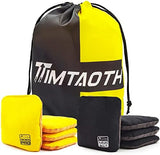 Dual Sided Corn Hole Bags Professional Cornhole Bags Set of 8 Regulation Corn Hole Bean Bags Slick and Stick