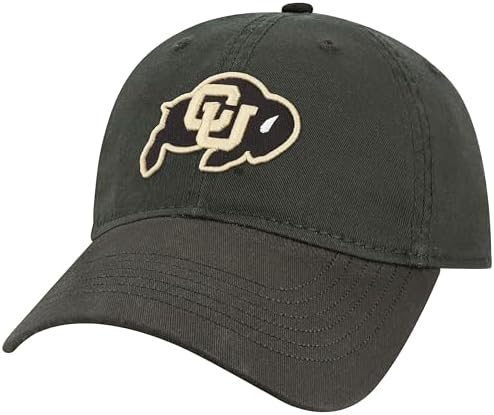 Barnesmith NCAA Adjustable Hat Unisex Adult Relaxed Fit, 100% Cotton, Spirit Logo, One Size Fits All