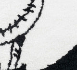 Jay Franco Disney Nightmare Before Christmas Kids Bath Rug - Jack Skellington Soft, Non-Slip, Machine Washable, White Bathroom Mat 20 x 30