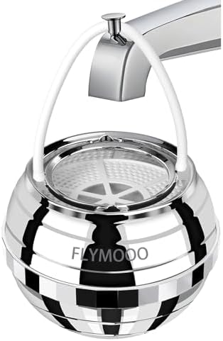 Bath Water Filter for Tub Faucet - 8 Stages Bathtub Water Filter Reduces Contaminants for Softer, Smoother Skin - 2,500 Gallons of Filtration, BPA Free (Silvery)