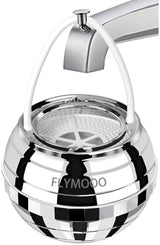 Bath Water Filter for Tub Faucet - 8 Stages Bathtub Water Filter Reduces Contaminants for Softer, Smoother Skin - 2,500 Gallons of Filtration, BPA Free (Silvery)