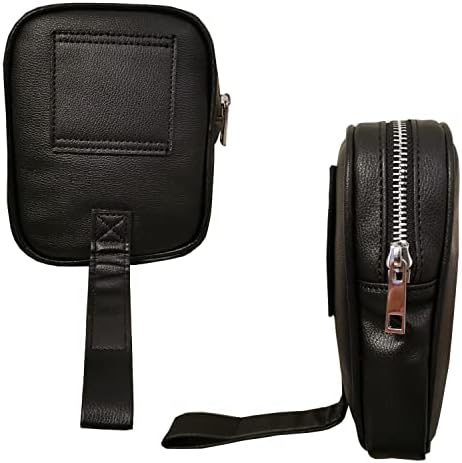 Larswon Women's Waist Pack, Black, Small