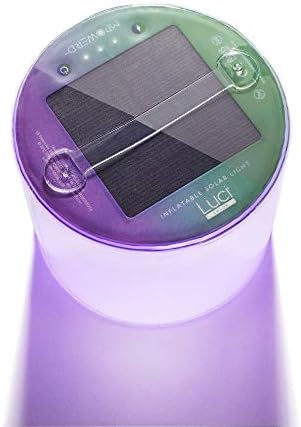 BioLite Lucy Color Multicolor Inflatable Sunlight Shine Finish