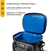 RTIC Ultra-Tough Soft Cooler 30 Can, Insulated Bag Portable Ice Chest Box for Lunch, Beach, Drink, Beverage, Travel, Camping, Picnic, Car, Trips, Floating Cooler Leak-Proof with Zipper