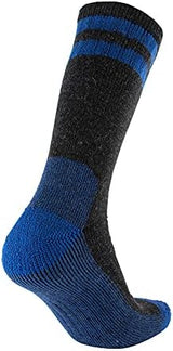 Cerebro Merino Wool Socks for Men, Cushioned Mid-calf Socks Moisture Wicking Men's Hiking Socks for Home, Trekking, Outdoors
