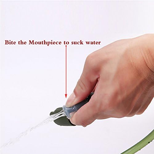 Hydration Bladder 2 Liter/70 oz(2 Pack) - Water Bladder Pack of 2(1 Piece Blue+1 Piece ArmyGreen) - BPA Free Hydration Pack Replacement