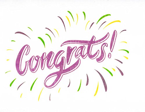 6" Round - Congrats Graduation Birthday - Edible Cake/Cupcake Party Topper - D22320