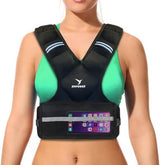 Empower Weighted Walking Vest for Women – Strengthen Muscles, Boost Bone Health, and Burn More Calories (fixed 8lbs, adjustable 4-10lbs or 10-16lbs)
