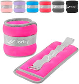 Ankle Weights A Pair of 1/2/3/4/6/8/10/12/20 LBS Wrist Leg Arm Weights for Women Men kids child with Adjustable Straps, Strength weighted for Physical Therapy Running Walking Fitness Gym Workout