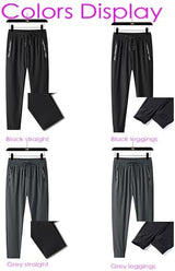 Stretchactive Quick Drying Ultra Stretch Pants for Hiking Camping Slim Fit Athletic Pants with Zipper Pockets