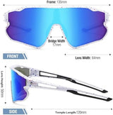 DUCO Kids Sunglasses Youth Baseball Sun Glasses Lightweight TR90 Frame UV400 Sports Cycling Shades for Boys Girls DK268