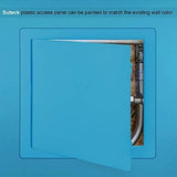 Suteck Plumbing Access Panel for Drywall Ceiling 14x14 Inch Reinforced Plastic Wall Access Doors Removable Hinged White