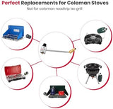 GASLAND Gas Stove Regulator, Replacement Parts for Coleman Portable Propane Stoves with Gas Pressure Issues, Camping Stove Connector Fitting for 1 LB Propane Fuel Cylinder