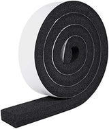 MAGZO Weather Stripping Door Seal 2 Inches W X 1 Inch T, Strong Adhesion and High Resilience Air Conditioner Foam Insulation for Furniture, Total Length 6.5 Feet (1 Roll)
