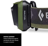 BLACK DIAMOND Cosmo 350 LED Headlamp, Waterproof and Dimmable Battery Powered Headlamp for Camping, Hiking, Running, Work with Red Light Headlamp Mode