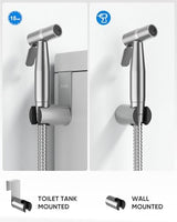 Arofa Hot and Cold Handheld Bidet Sprayer for Toilet, Warm Water Bidet with Adjustable Pressure, Non-Electric Temperature Control for Feminine Wash