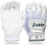 Franklin Sports MLB Baseball Batting Gloves - Shok-Sorb X Batting Gloves for Baseball + Softball - Adult + Youth Padded Non-Sting Batting Glove Pairs - Multiple Colors + Sizes