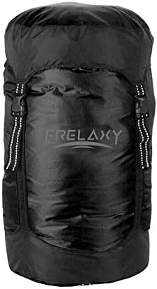 Frelaxy Compression Sack, 40% More Storage! 11L/18L/30L/45L/52L Compression Stuff Sack, Water-Resistant & Ultralight Sleeping Bag Stuff Sack - Space Saving Gear for Camping, Hiking