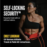 Self-Locking Weight Lifting Belt - Premium Weightlifting Belt for Serious Functional Fitness, Weight Lifting, and Olympic Lifting Athletes - Lifting Support for Men and Women - Deadlift Training Belt