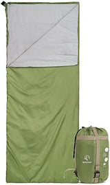REDCAMP Ultra Lightweight Sleeping Bag for Backpacking, Comfort for Adults Warm Weather, with Compression Sack