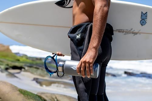 HYDRO CELL Stainless Steel Insulated Water Bottle with Straw - For Cold & Hot Drinks - Metal Vacuum Flask with Screw Cap and Modern Leakproof Sport Thermos for Adults (Graphite 32oz)